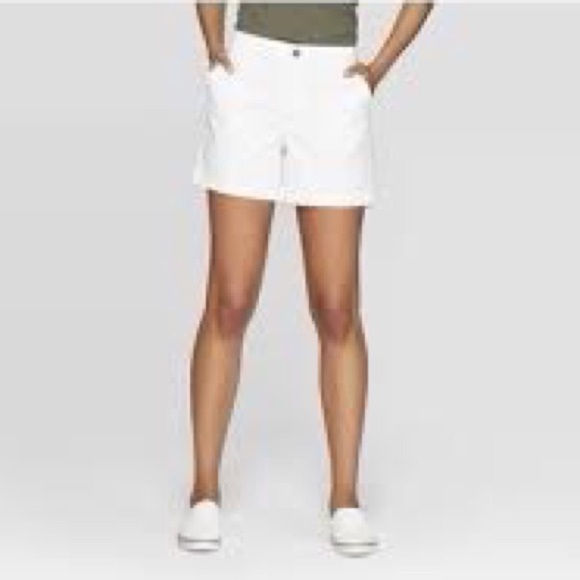 NWT white chino shorts sz 18 - Picture 3 of 8